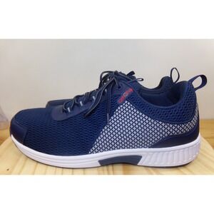 Orthofeet Edgewater Orthopedic Shoes Mens Blue Size 15 4E Only 1 Insole‎
